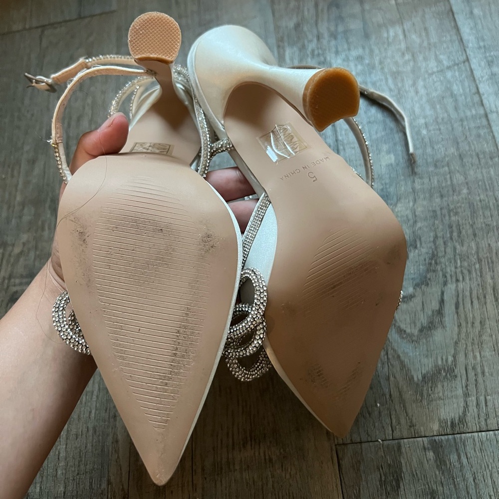 Elegant Cream High Heels